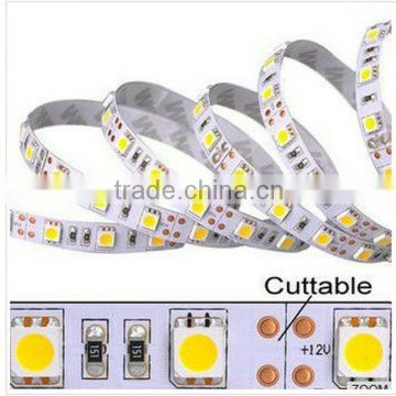 Mini flexible led strip 5050 60 leds/meter high brightness Dc12V