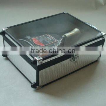 Aluminum Design Wine Box,acrylic New Wine Case,wine Gift Box photo-2