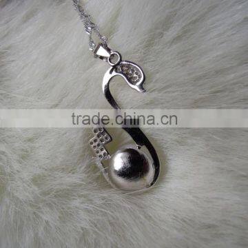 New Fashion Goose Pendant Necklace With Pearl Hot Sale photo-3