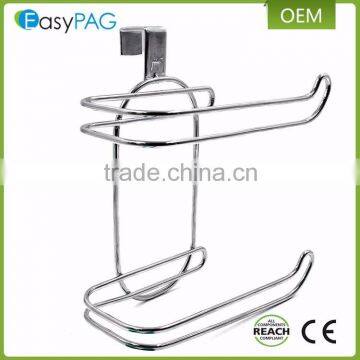 EasyPAG Factory Supply Metal Stainless Steel Cheap Price Bathroom Toilet Paper Holder