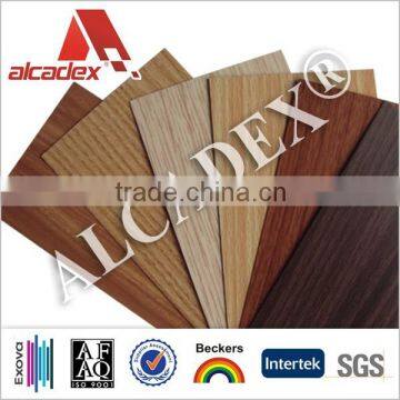 Imitation Wood Aluminium Composite Metal Laminate Wall Panels