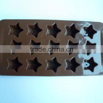 New Arrival Hot Star Silicone Chocolate Mould