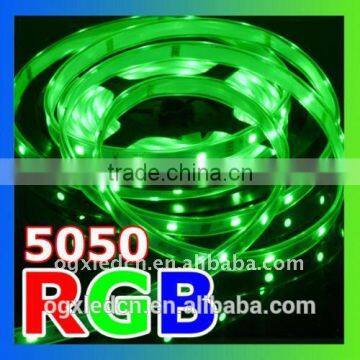 magic colorful 5050 SMD RGB 150 LED Strip+IR contorller magic WaterProof black light IP65 led strip light