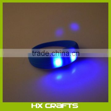 Custom Logo Silicone radio control led wristbands for party,event,music festival use