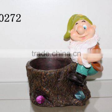 Newest Design Polyresin Garden Dwarfs,Garden Seven Dwarfs,Gnome Statues for Garden Decor