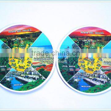 Custom Tourist Souvenir Paper Fridge Magnet