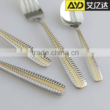 Hot Sale ! Wholesale Tableware Silver Cutlery 72pcs German Flatware