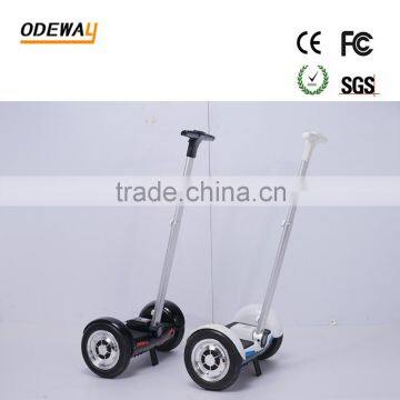 Stable performance 10 inch tire handle self balance scooter with LED light