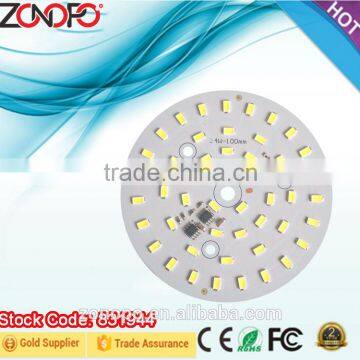 24w long life high lumen bulb down light ac led module integrated ic high voltage no need driver ac pcb