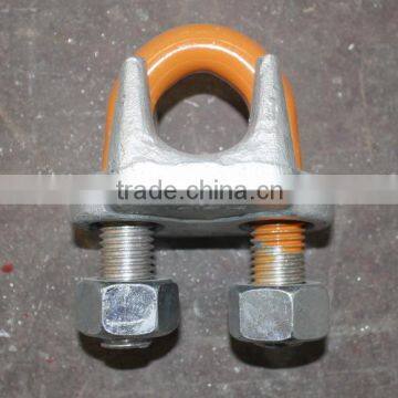 Colorful U bolt wire rope clip, fastener wire clamp