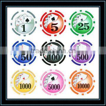 stick plastic poker chips