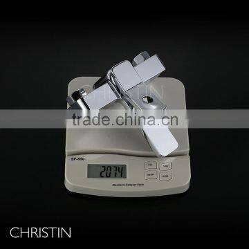 Single Handle Chrome Finish Bath Shower Mixer photo-3