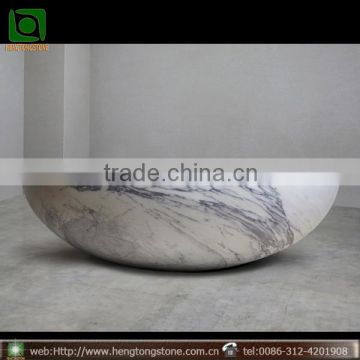 Professional carrara marble bathtub