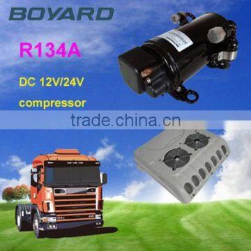 R134A small air Kompressor for Wheel Loader Heavy duty cabin air conditioner