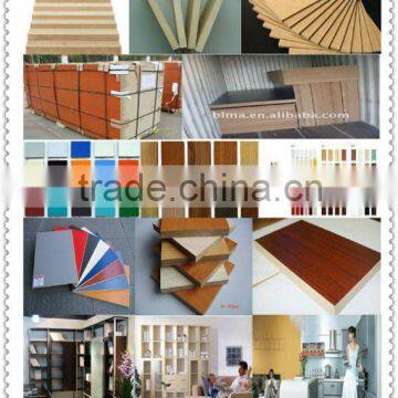 1220*2440mm Melamine MDF board E1, E2