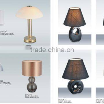 Vintage Warm Light Handmade Hemp Rope Table Lamp With Fabric Lampshade photo-5