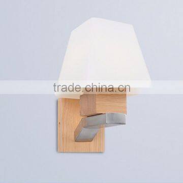 Japanese Korean Staircase Entrance Hallway Wall Wood Wall Lamp Bedroom Bedside Lamp photo-2
