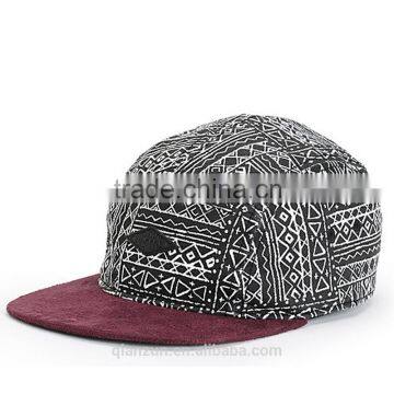 Fashion Design 100% Cotton Blank Wholesale Custom 5 Panel Hats photo-4