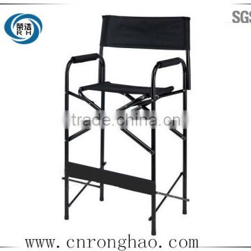 Portable tall chair high seat folding beach chair