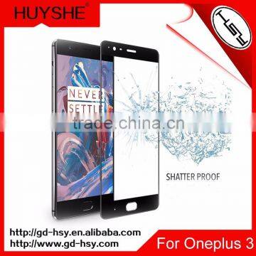 HUYSHE 3d Cuved Tempered Glass Screen Protector for Oneplus 3,for Oneplus 3 Explosion Proof Tempered Glass Film Screen Protector photo-4