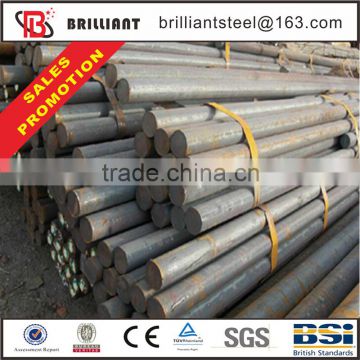 chrome plated round bar/bronze round bar/round bar steel en8 en9