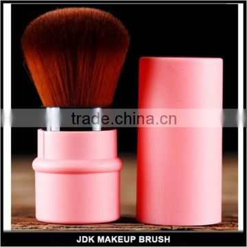 Retractable portable blush brush cosmetic powder brush super soft hair cosmetic tool