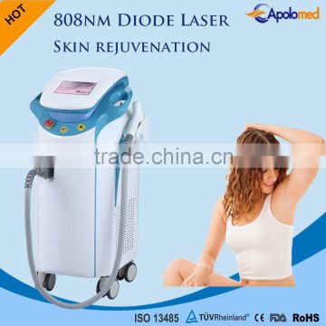 Apolomed CE medical 755nm diode laser 808nm diode laser hair removal machine