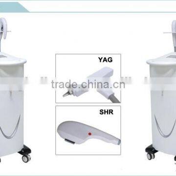Hot Sale 2 in 1 Machine YAG Laser/SHR for Hair Removal and Skin Rejuvenation photo-4