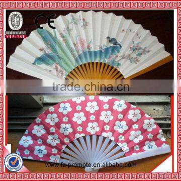 Custom Printed Summer Promotion Fashion Folding Fans