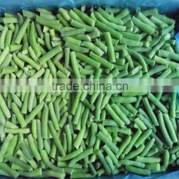 Frozen fresh green bean