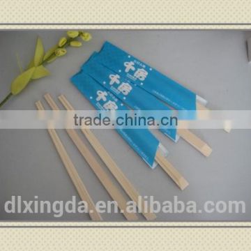 Disposable Pine Tensoge Chopsticks with Semi-paper bag