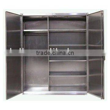 Stainless steel wardrobe cabinet