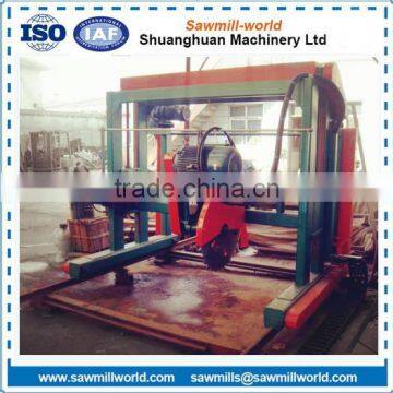 Wood Double Saw Blade electric portable sawmill in china