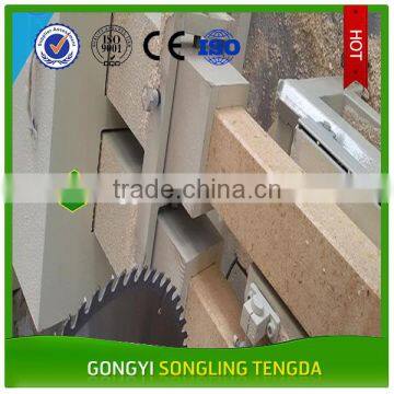 Wood block press machine wood sawdust board making machine