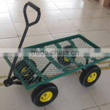 300kg Capacity four wheel Garden Utility Cart trolley