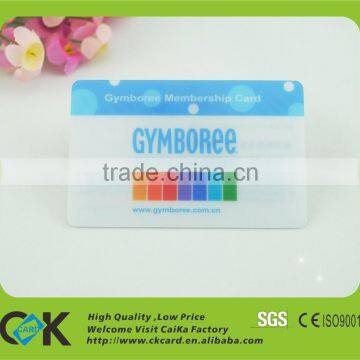 Offset Printing Plastic Transparent Business Card Or Visiting Card CR80 Size photo-3