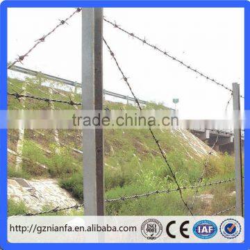 Kenya Depot Used Wholesale Price Hot Dipped Galvanized Barbed Wire Fencing Wire(Guangzhou Factory)