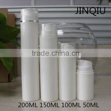 hot selling 50ML/100ML/150ML/200ML white airless bottle made in china