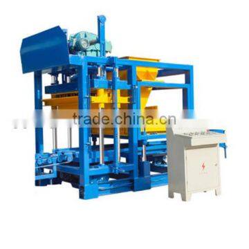High Quality Automatic Qt4-25 Semi Automatic Concrete Block Forming Machine photo-3