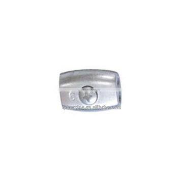 Oval Wire Rope Clip, Zinc Plated