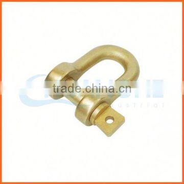 Factory price customized d shackle with knurled pin