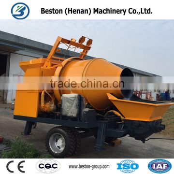 Diesel small portable concrete mixer pump with good price