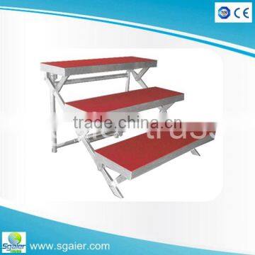 Hot Sale Aluminum Concert Event Stage Platform Choral Chorus Choir Risers for Sale