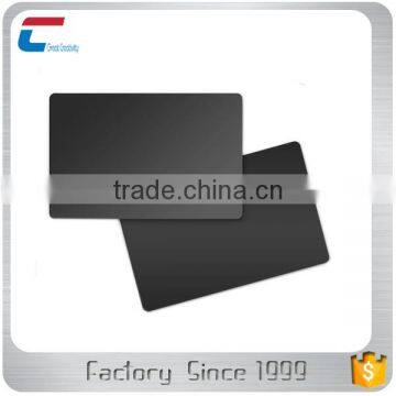 Black material EM4305 125KHz PVC Smart RFID Card for Gym