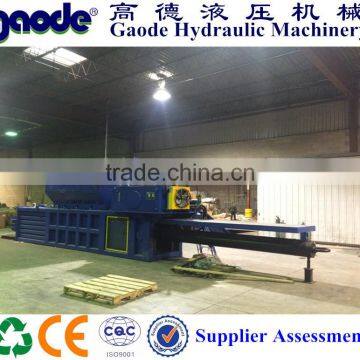 Horizontal Manual Waste Paper Press Baling Machine For 100T