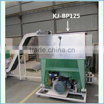 oil palm fibers hydraulic brick making machine 7.5kw exported to Russia