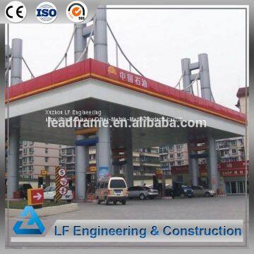 Design Lightweight Space Frame Gas Station Canopy for Sale photo-5