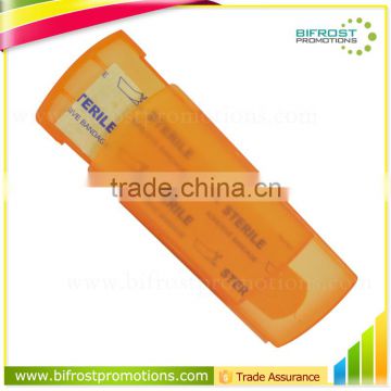 Plastic Box Packaging Custom Printed Band Aid Dispenser