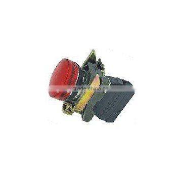 LAY4-BV64 electrical push button switch with LED indicator light