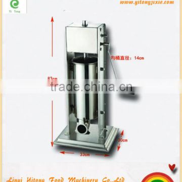 manual type vertical/horizontal machinery for manufacturing sausage commercial sausage stuffer